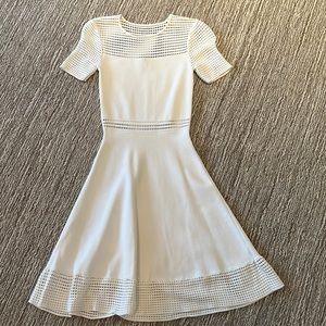 White Ronny Kobo knit dress